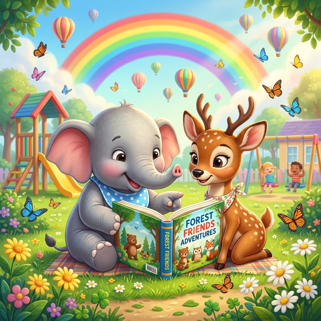 Joyful learning with animals